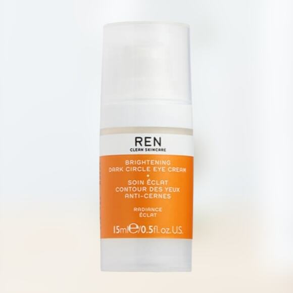 Ren Clean Skincare New Brightening dark circle Radiance eye cream Full size 15ml - Picture 1 of 8
